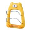 Space Efficient Cookware Shelf For Kitchen Wall Mount Cutting Board Holder Cartoon Bear Pot Lid Storage Stand