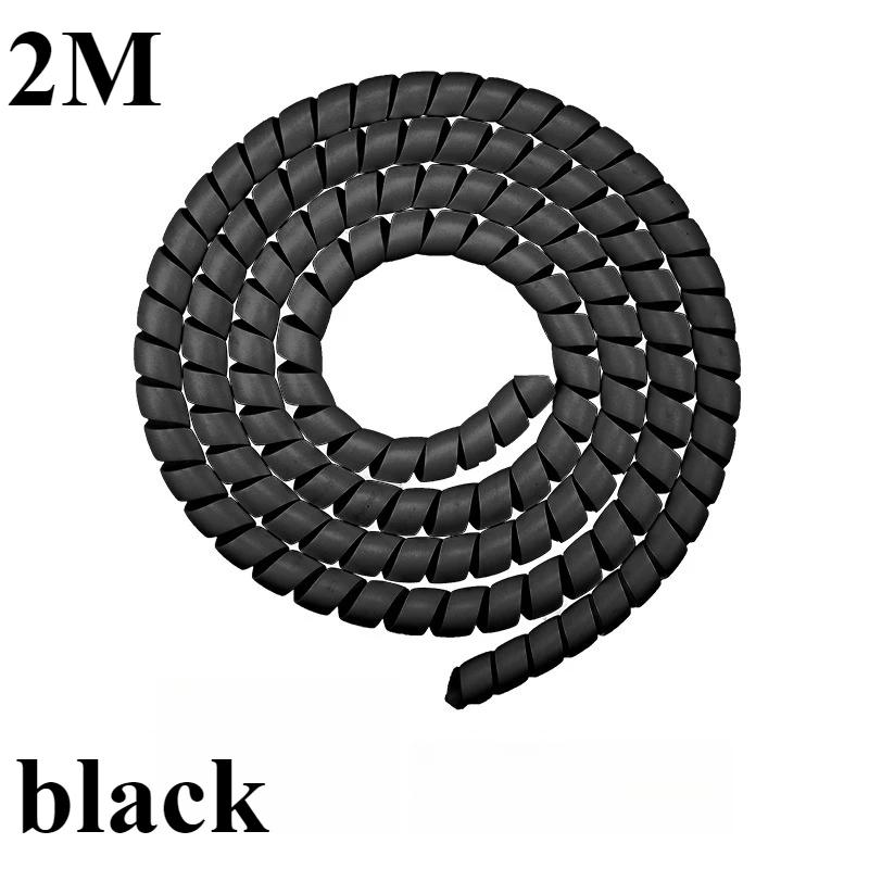 

2M Самокаты Обмоточная трубка Защитная линия рамы самоката Тормозная трубка Силиконовый защитный чехол для XIAOMI M365/PRO ES1 ES2 MAX G30 чёрный