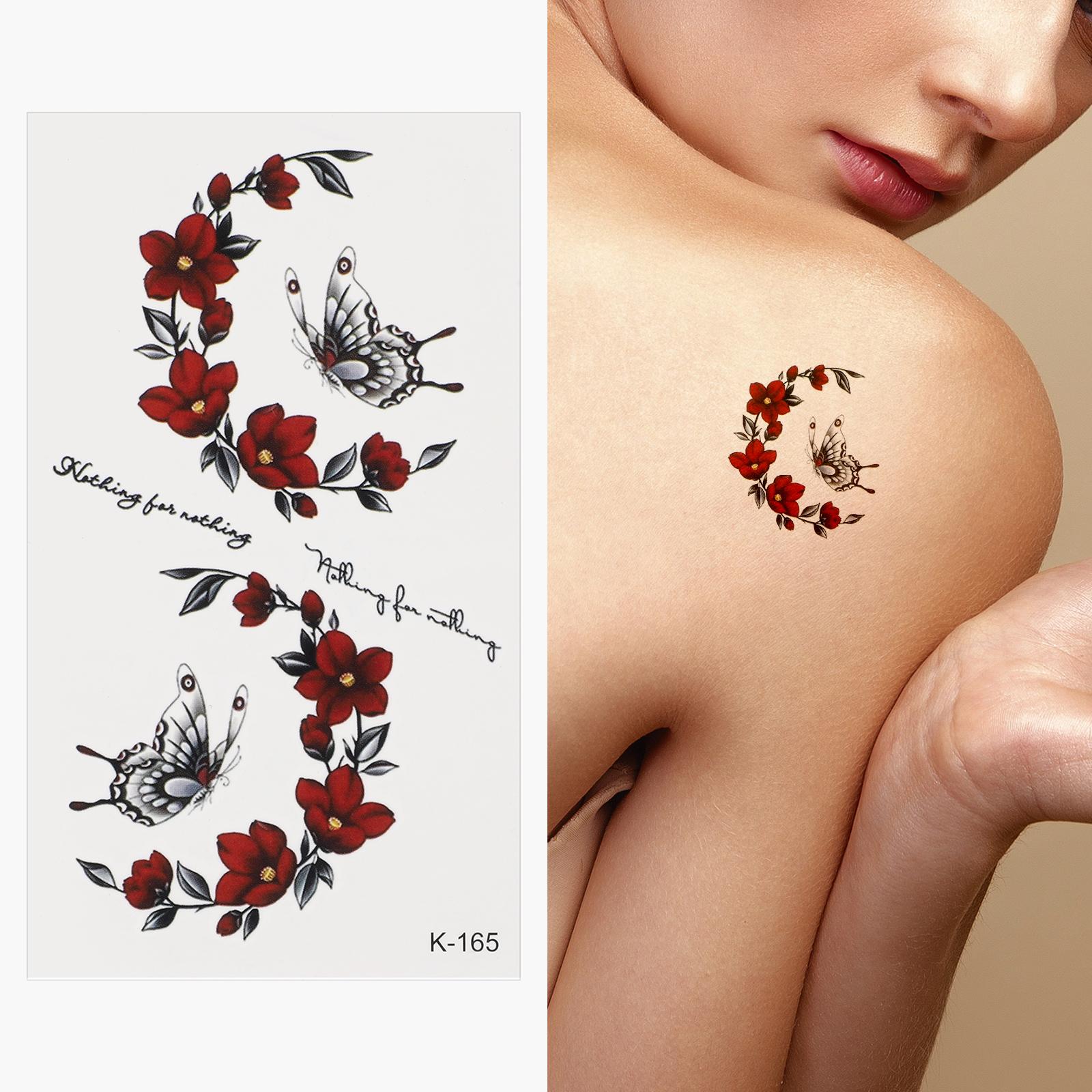 

Татуировки-наклейки, долговечные животные, цветы и растения, водонепроницаемые временные татуировки, персонализированные наклейки, татуировки, тело, рука Style 10