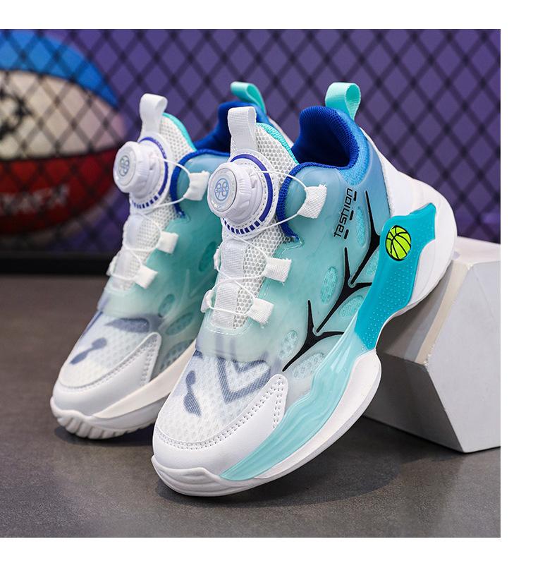 

Спортивная обувь осень универсальная нескользящая кнопка детская студенческая износостойкая одноклассники детская баскетбольная обувь дети среднего возраста 38 синий