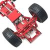 Metal Upgrade 12mm Connector Front and Rear Door Bridge Assembly For MN Model 1/12 MN168 RC Car Parts
