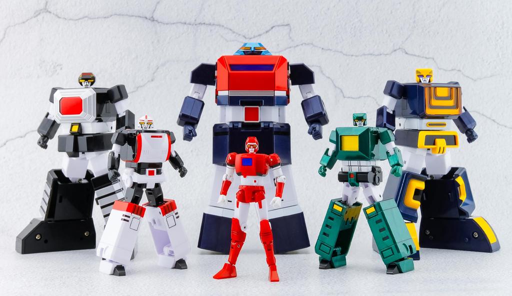 Art Storm Action Toys Action Alloy Rokushin Gattai Godmars, Approximately 220mm Tall, Die-Cast, Painted, Movable Figure