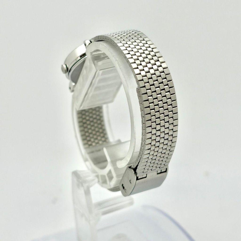 Used [New Battery] SEIKO Ladies Watch Silver 4N21-0052 631483 Genuine Belt