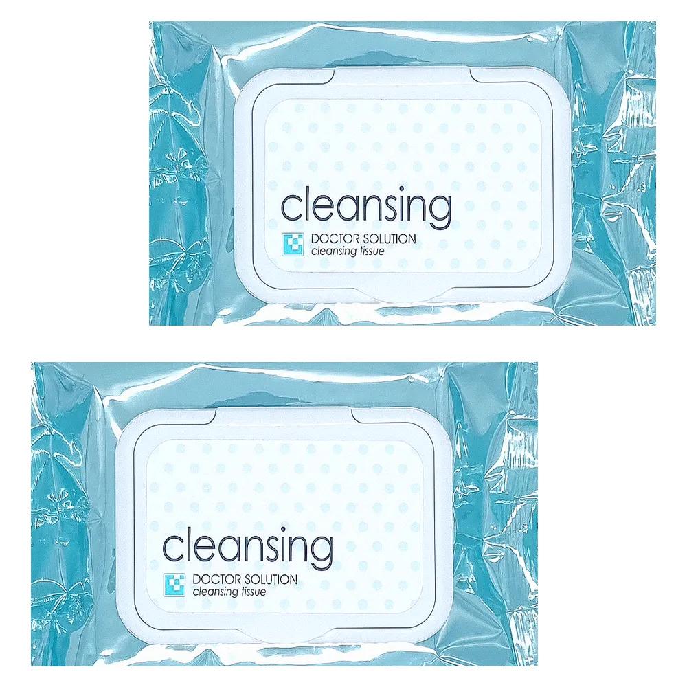 CARE ZONE Dr. Solution Cleansing Tissues 60 Sheets 1+1 Offers gentle cleansing