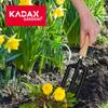 KADAX 3-Pronged Fork for Flowers Transplanting Plants