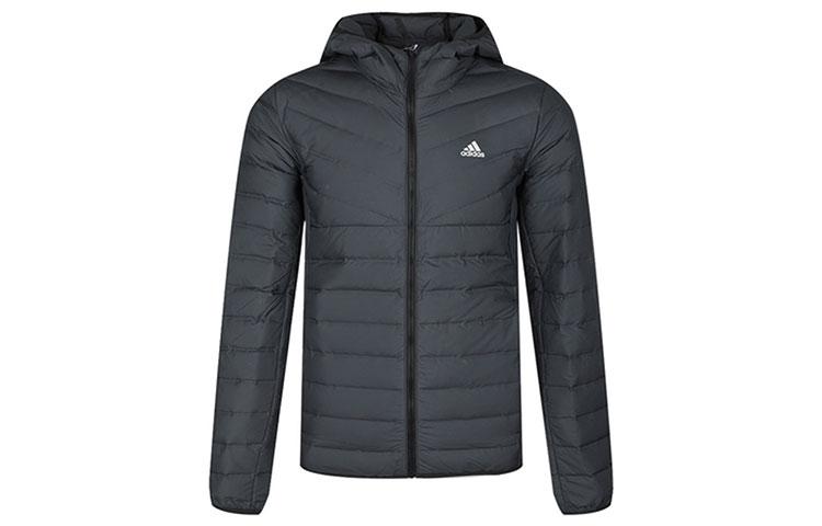 

Adidas Down Jackets Men s Carbon Black Hooded Moderate Other DZ1420 XS