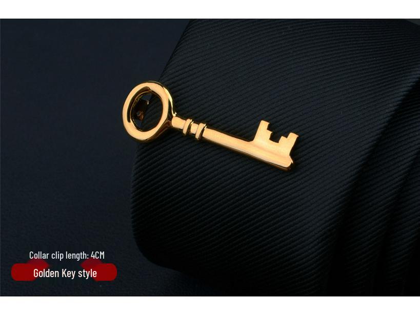 Męski srebrny klips do krawata: Elegancki dodatek biznesowy