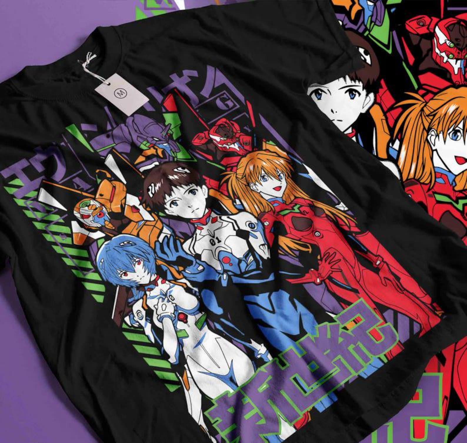 Unit-01 Unisex T-Shirt / Neon Genesis Evangelion Shirt S