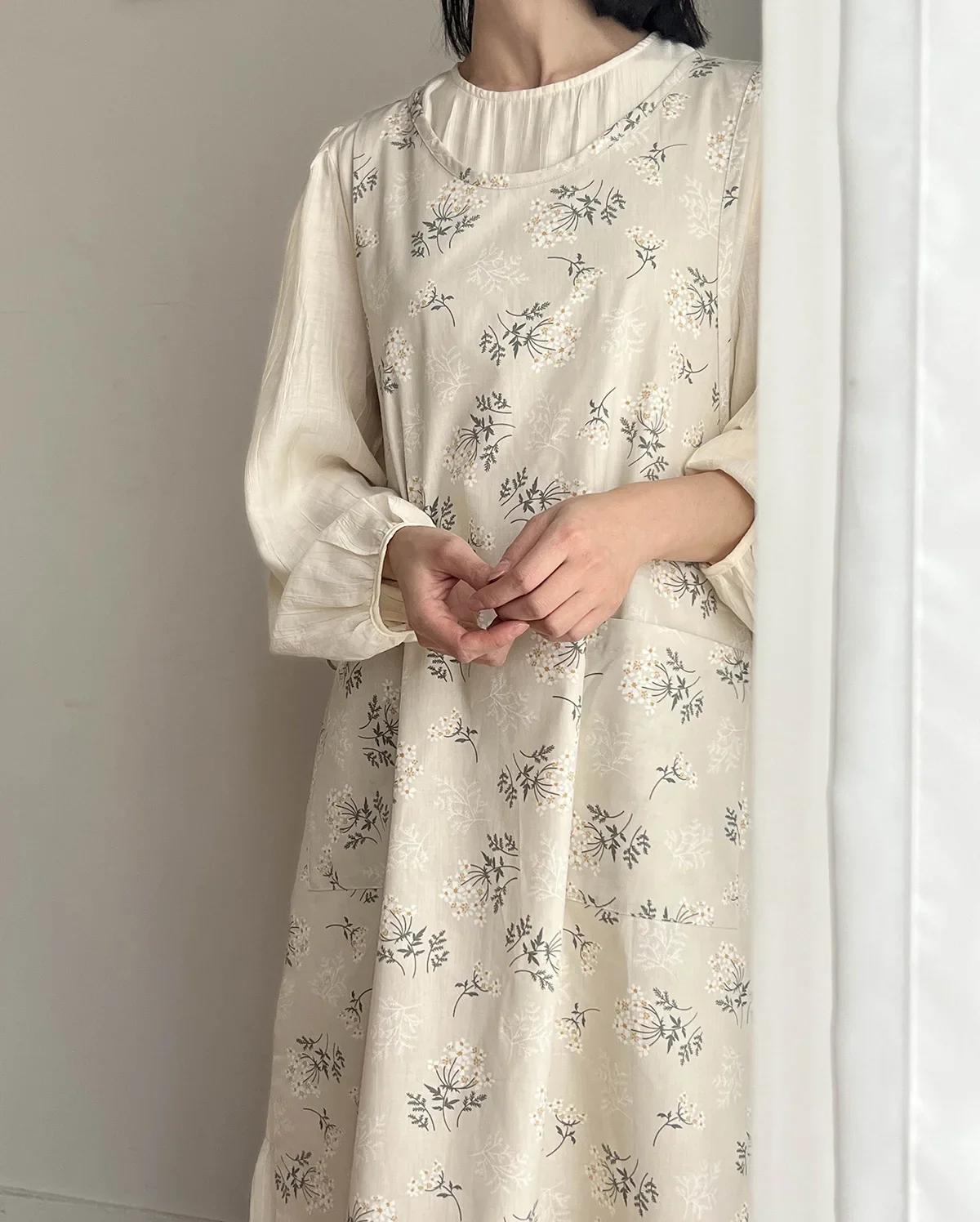 

Фартук для кухни Фартук для ресторана Фартук для шеф-повара Кухонный комбинезон для флориста Безрукавка с карманами Фартук в японском стиле