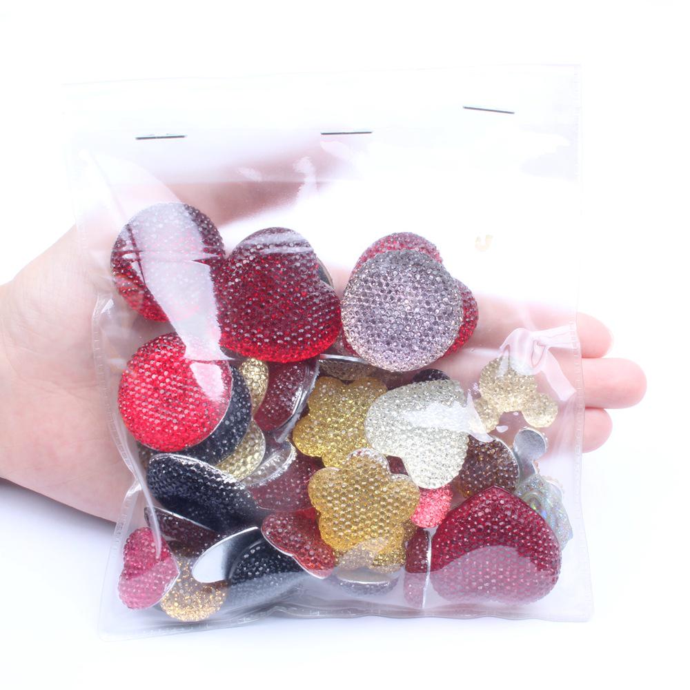 

Разноцветные стразы из смолы в форме звезд для DIY одежды и украшений