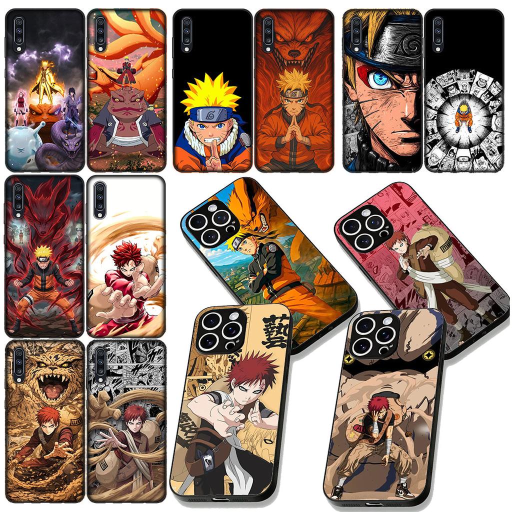 Anime Gaara Narutos Wallpaper Phone Cover for Samsung Galaxy Note 20 9 10 S8 S10 Lite S9 Plus A54 A53 A21S S10E A17 Case