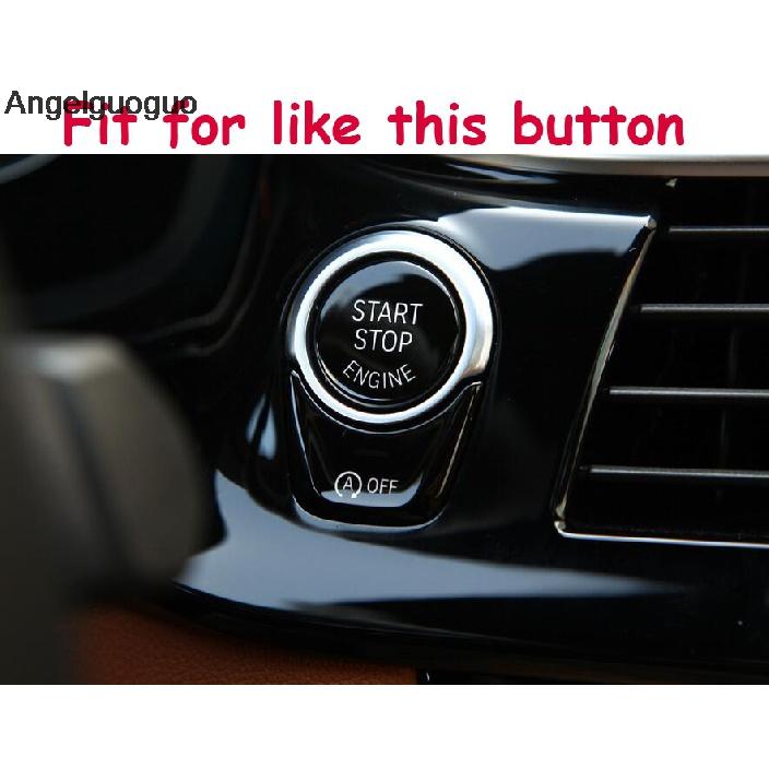 

2 шт. для BMW 5 7 серии G30 G12 X3 G01 X4 G02 GT6, крышка кнопки запуска двигателя, остановки двигателя Silver