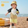 Balabala Kids' Summer Short-Sleeve Two-Piece Set