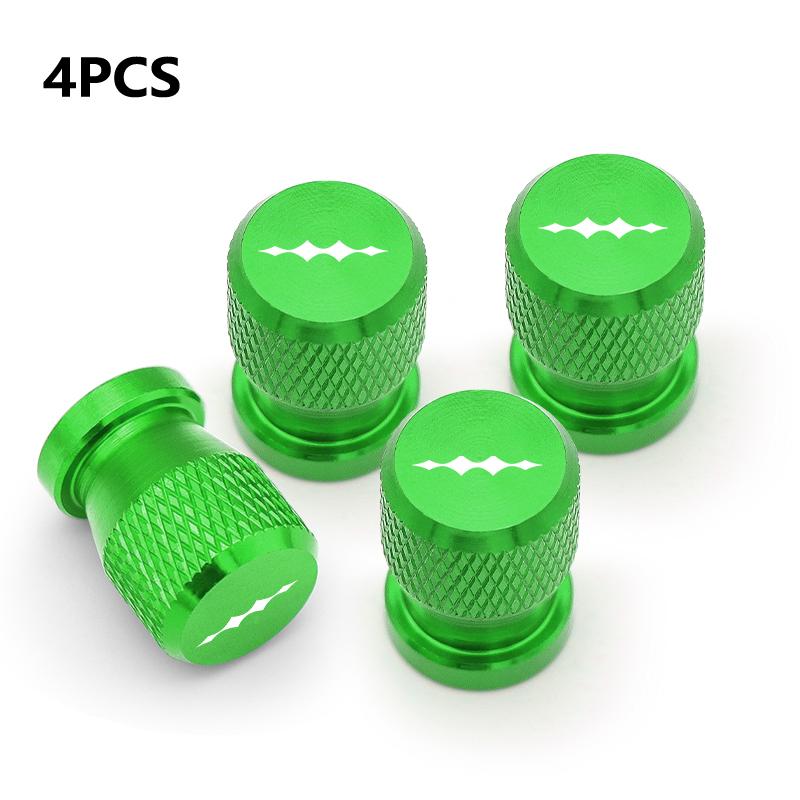 4Pcs Car Wheel Tire Valve Caps Tyre Stem Covers Airdust Waterproof For BYD Leopard 5 8 BAO 5 8 Titanium 3 Car Decor Accessories Tire Chucks 1