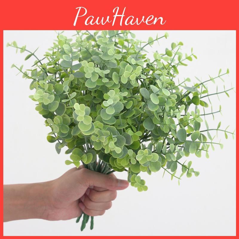 Branch Globulus Eucalyptus For Garden Party Photography Decoration Props