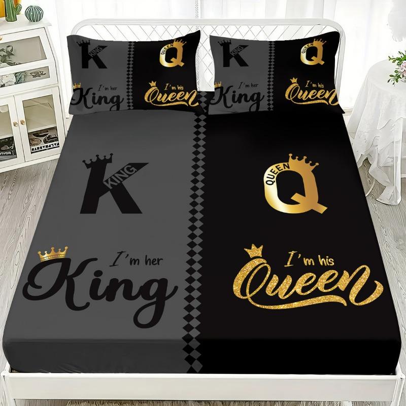 

Queen and King Bed Sheet Bed Cover 160x200cm for Home Bedroom Decor Without Pillowcase with 2pcs Pillowcase 75*50cm 90x200cm