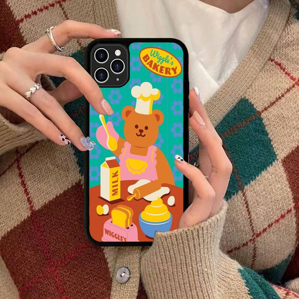 

Cartoon Cute W-Wiggle W-WiggleS For IPhone 17 16 15 14 13 12 11 Mini Pro Max Plus PC+TPU Back Phone Cover iPhone 12