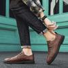 Business men's shoes Retro fashion casual style Outdoor street walking Daily office Handsome and versatile adult shoes Hot