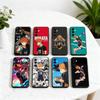 S-Shoyo H-Hinata BOY H-Haik-yu Phone Case Black Silicone Soft For Samsung Galaxy A73,A72,A71,A70,A53,A52,A51