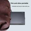Mini Wireless Folding Keyboard Rechargeable Lightweight Bluetooth Keyboard Slim Design Portable Foldable Keyboard Office