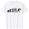 Padel Evolution Funny Padel Design Gift Idea Tenis Pádel Tennis T-Shirt Funny T Shirts Short T-shirt T Shirt for Men