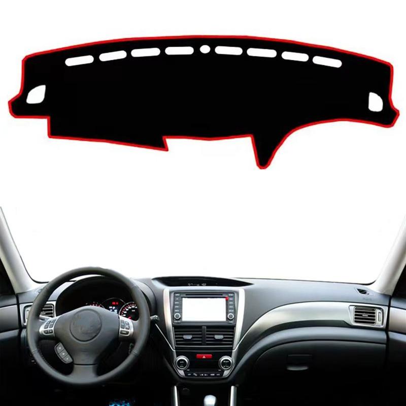 For Subaru Forester 2008 2009-2012 2013 Dash Mat Dashboard Cover Rug Pad Sun Shade Dashmat Carpet UV Proof Car Styling Accessory