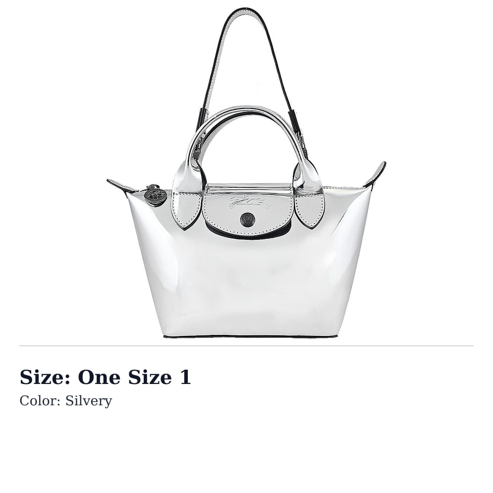 LONGCHAMP Le Pliage Cuir Canvas Handbag
