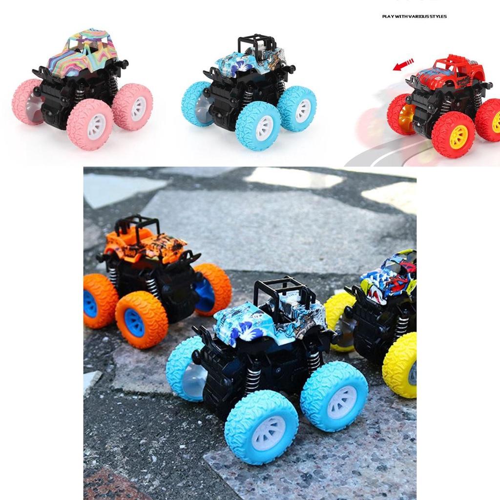Dynamic Inertia Four-wheel Drive Toy Car With Powerful Suspension System For Kids