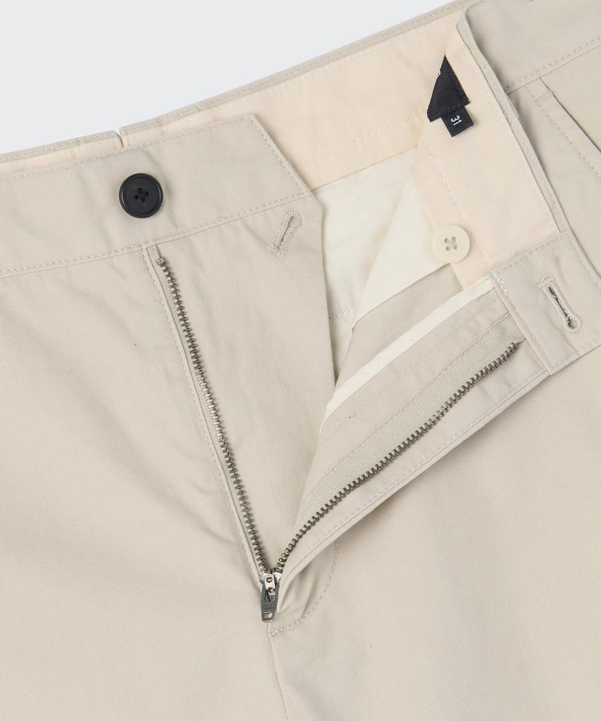 MUSINSA STANDARD [City Workers] Tapered Cotton Pants [Light Beige]