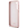 Karl Lagerfeld Klhcs23Msmhcnpp S23+ S916 Różowy/Pink Silikonowy Choupette Metalowa Przypinka