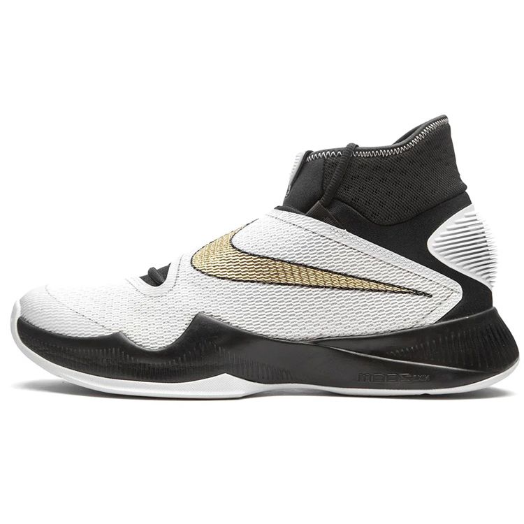 

Nike Zoom Hyperrev 2016 Men Sneakers White Black-Gold 820224-071 43