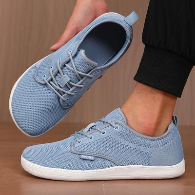 Einfache Weitfuß Herren und Damen Universal Mesh Atmungsaktive Sportschuhe Leichte Lässige Flache Schuhe Sommer Kühle Walking Schuhe