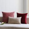 Velvet Pillowcase Cushion Cover Light Luxury Velvet Living Room Sofa Cushion Nordic Home Soft Decoration