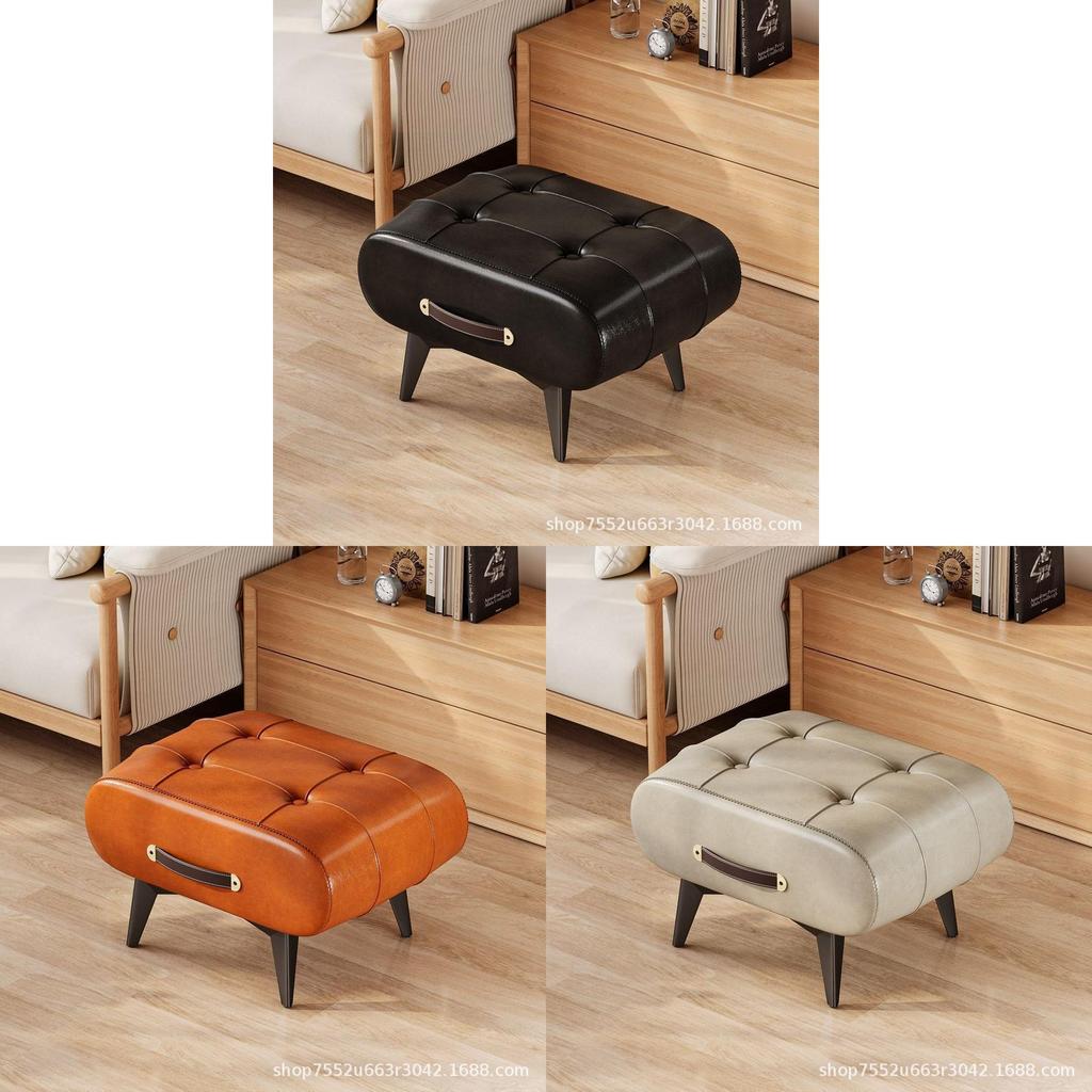 Modern Home Entryway Shoe Bench With Soft Upholstery For Kids Adults And Elderly