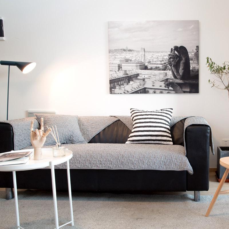 

Подушка для дивана из хлопчатобумажной ткани с сеткой «Тысяча птиц», грязеотталкивающий нескользящий чехол для дивана, полотенце, чехол 70*70