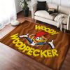 W-Woody Specht Fußmatte Weich Verdickt Saugfähig Rutschfest Schlafzimmer Wohnzimmer Türvorleger Heimdekoration Flanell Teppiche
