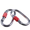 25KN High Strength Safety Auto Lock Buckle Aluminum Zinc Zinc Alloy Outdoor Sports Buckle  Rock Climbing
