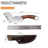 Stainless Steel Kitchen Knife Cleaver Forged Boning Knife Butcher Knife Sharp Slicing Knife with Cover
