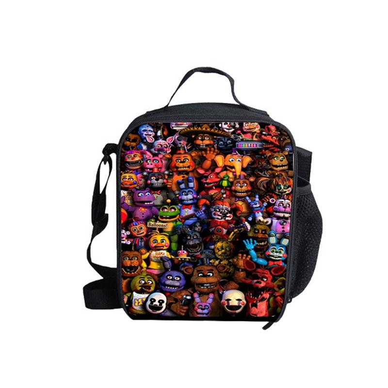 Five Nights At Freddy's Children's Backpack Set Durable Polyester Fabric Spacious 20-35l Capacity