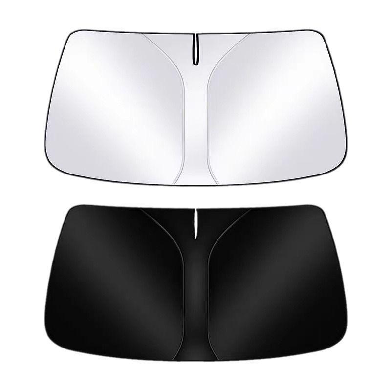Enhanced Foldable Car Sunshade: Thick, Easy-to-Store Heat Insulation for Sun Protection
