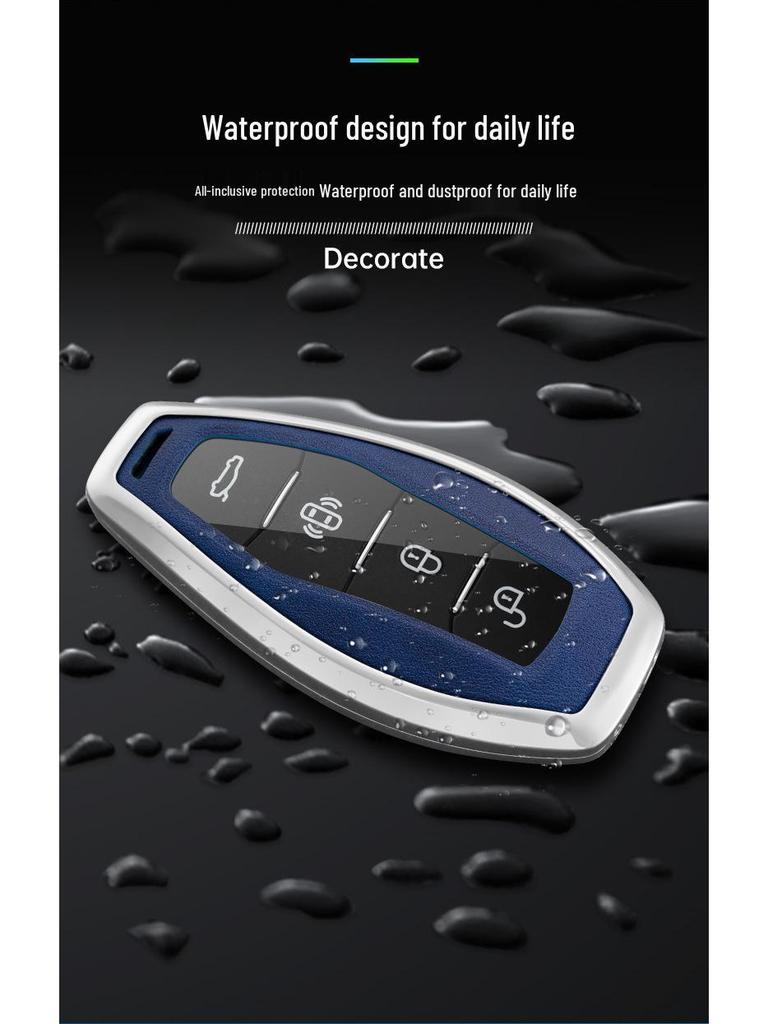 2023 Hongqi H5/H6/HS5 Men's Key Case for HS3 & HQ9 with EQM5 High-End Shell