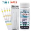 7-in-1 Pool Test Strips: pH, Free Chlorine & Water Quality Checker