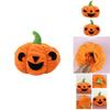 Adorable Reversible Pumpkin Plush Toy Perfect Halloween Gift Customizable Doll
