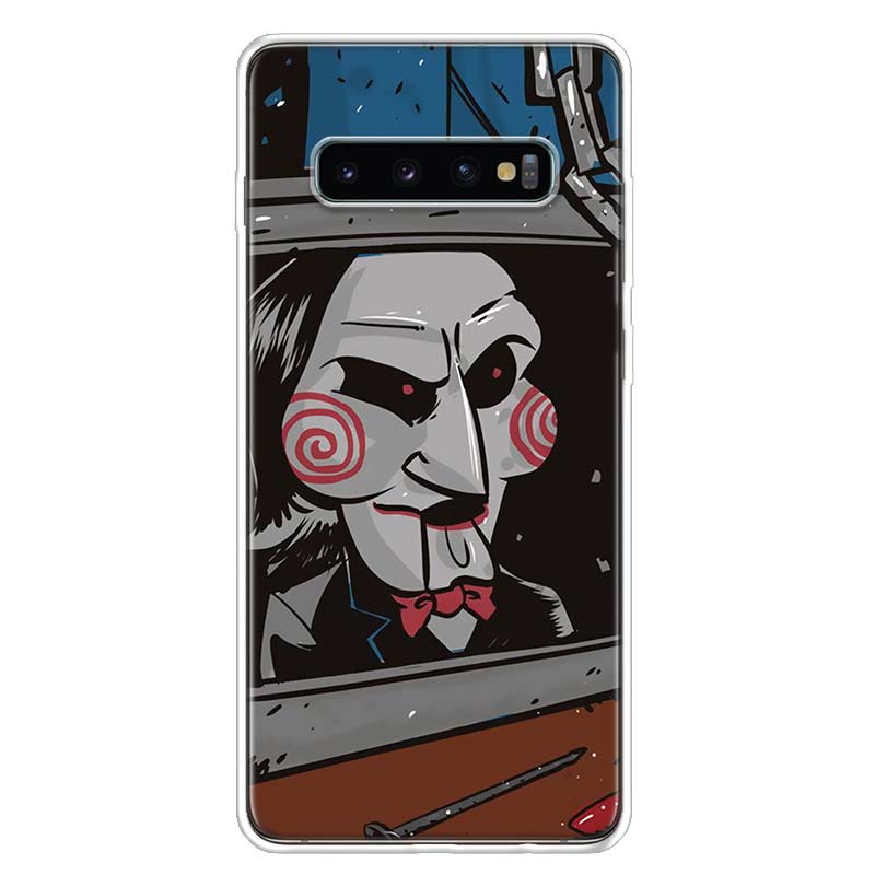 SAW The Jigsaw Killer Horror Film Phone Case Cover For Samsung Galaxy A12 A22 A32 A52 A72 A02S A51 A50S A31 A20S A10S Note 20 Ul