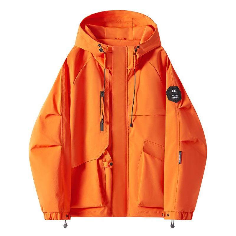 Outdoor Workwear Style Jacket Jacket for Men and Women Hooded Versatile Mountain Casual Jacket