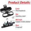 Automotive Circuit Breaker Box Shockproof Housing Tool Free Car Fuses Box Upgrades Suitable for Car Bike Modifications