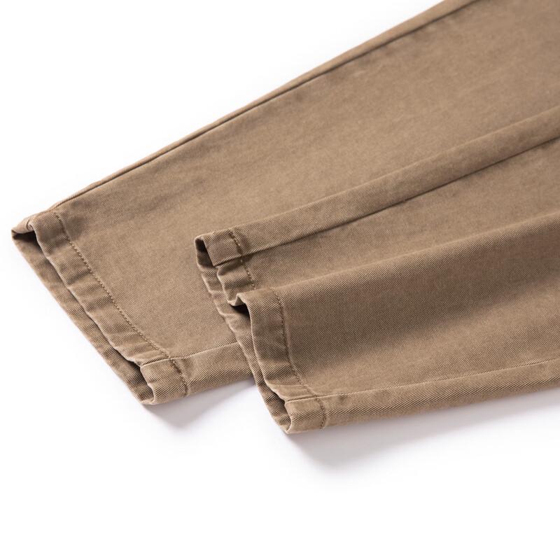 Shanshan Men's Relaxed Fit Pure Cotton Casual Pants