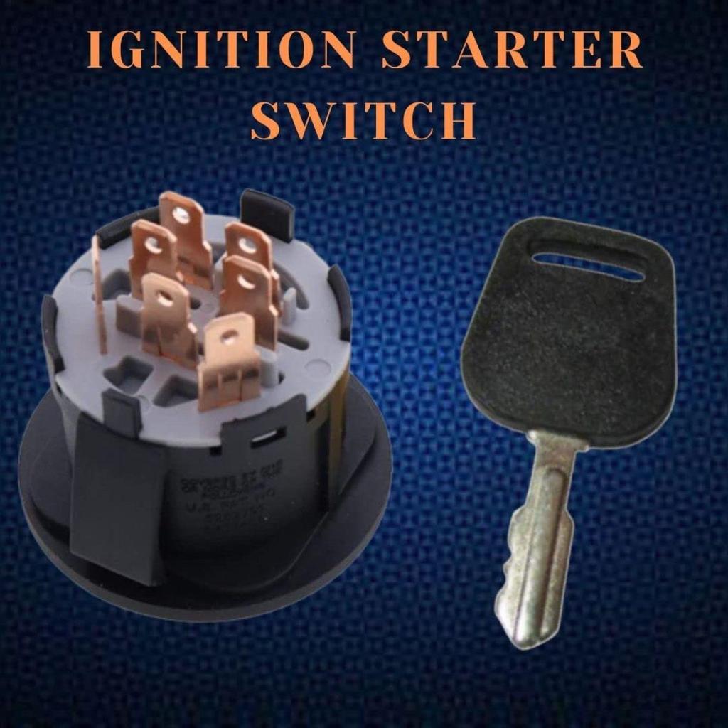 2er-Pack Zündschloss mit 2 Schlüsseln für L100 L105 L107 L108 L110 L111 L118 L120 L130 Rasentraktoren Aufsitzmäher – 4 Schlüsselpositionen