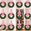 12 Pieces Christmas Wreaths, Wave-Style Cabinet With Christmas Small Kitchen For Doors, Windows, Walls, Trees.