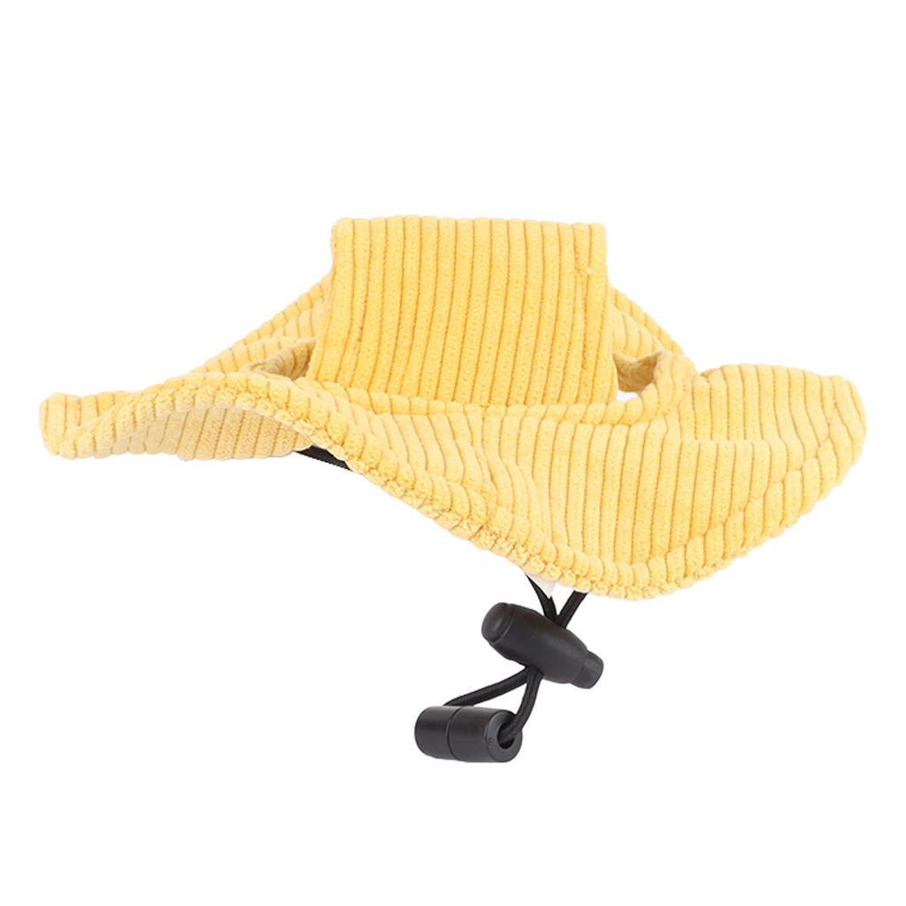 Pet Sun Soft Comfortable Lightweight Cute Pet Sun Hat with Ear Holes for Cats Dogs